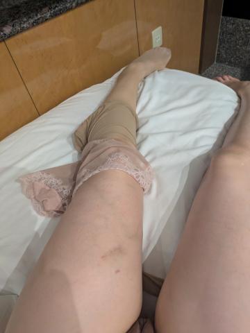 母親65歳のパンスト