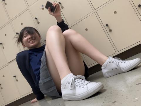 パンチラ風にしてみました