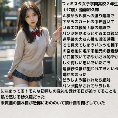 純潔の美少女/凌辱の洗礼