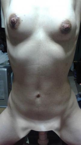 パートナーとディルド遊び