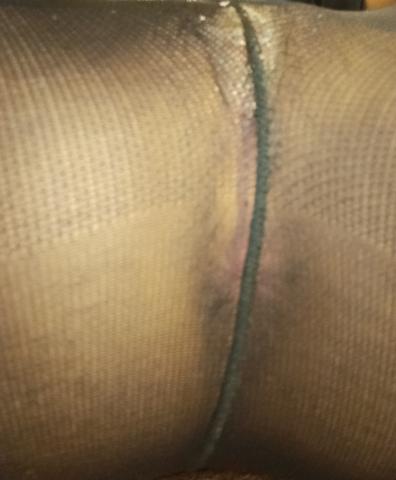 タイツ越し◯ナル