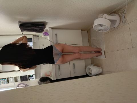 嫁の風呂上がり